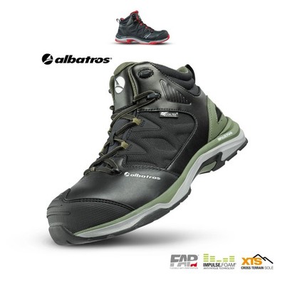 Albatros Ultratrail CTX MID S3 ESD Sicherheitsschuhe Arbeitsschuhe Herren Neu