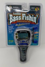Vintage 1997 Radica Lunker Bass Fishin’ Handheld Fishing Game NIB NOS