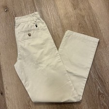 Polo Ralph Lauren Kids Chino Pants Size 8 Boys Girls Khaki Beige Casual