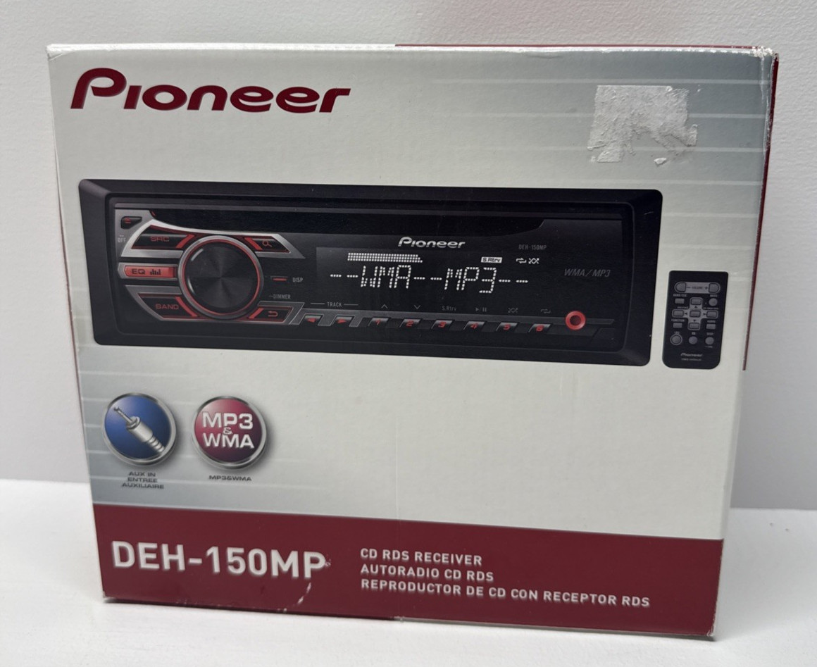 Car Stereo Mp3 Am Fm Radio 50w X 4 Chan Aux & Remote