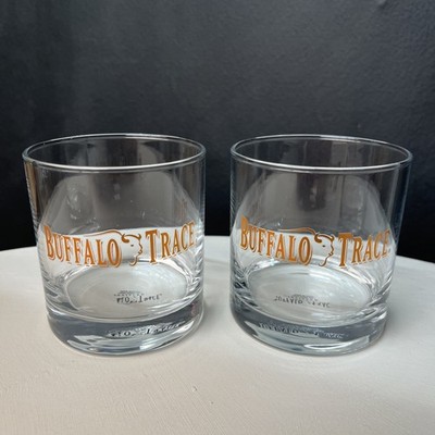 Paar BUFFALO TRACE Kentucky Straight Bourbon Sammlerstück Whisky Gläser