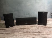 Set of 3 SONY Surround Speakers 2-SSTS92  1SSCT91. No cords. Speakers Only