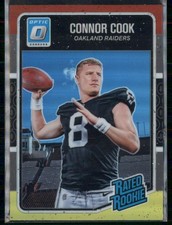 2016 Donruss Optic - Rated Rookie Connor Cook #160 Red and Yellow (RC)