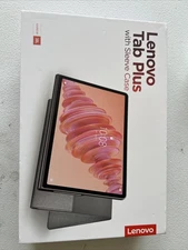 Lenovo - Tab Plus - 11.5" Tablet - 128GB with Sleeve - Luna Grey