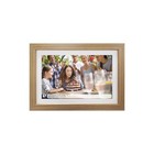 DENVER PFF-1042 Holz Hell Digitaler Bilderrahmen Touchscreen Wi-Fi 
