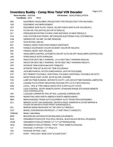 Wheel 16x6-1/2 Aluminum Opt Rrz Fits 13-18 TRAX 11252306 | eBay