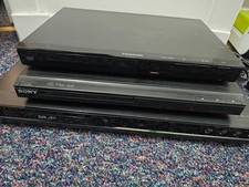 Joblot – 3x DVD Players (Sony DVP-SR150, Panasonic S500, LG DRT389H) – Tested