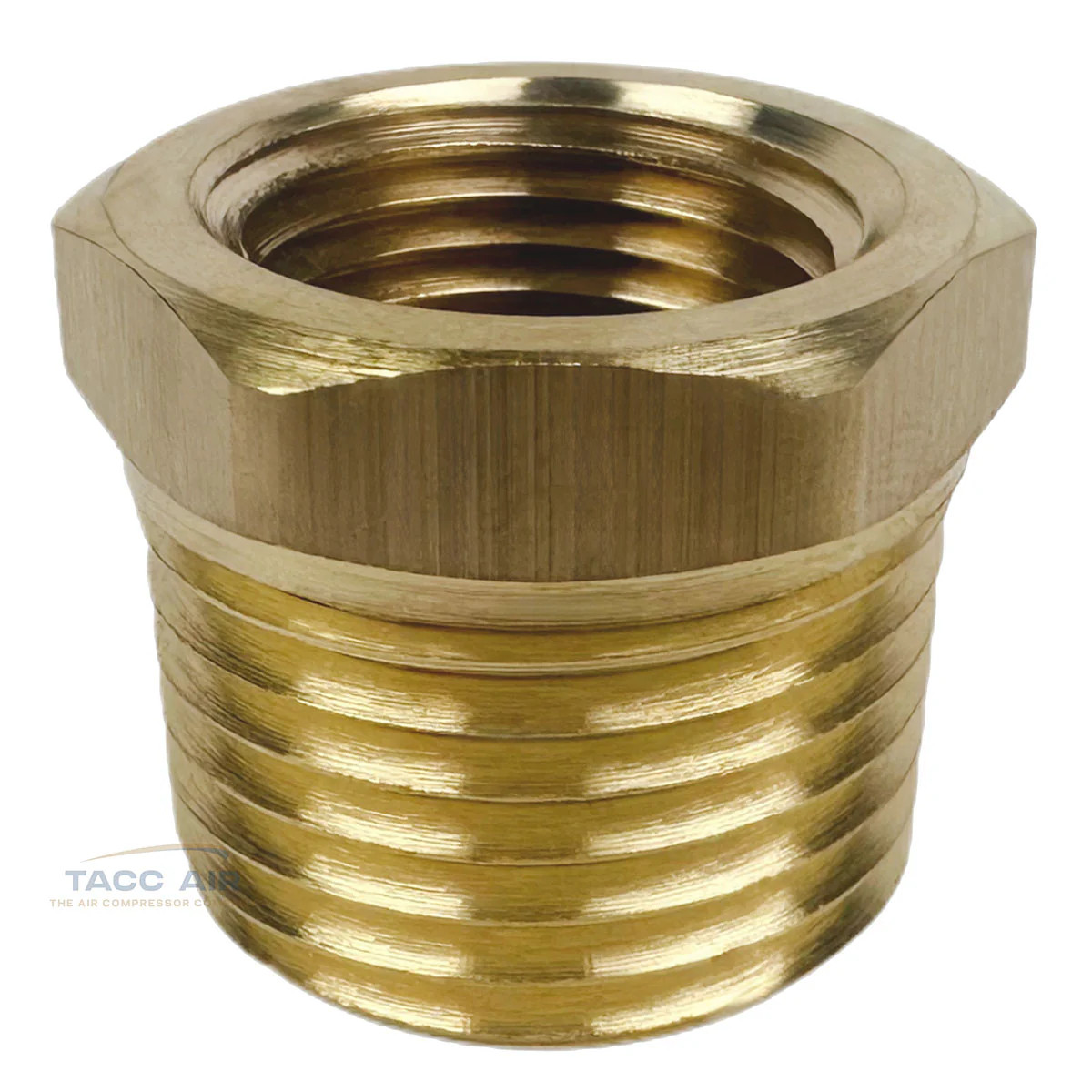 10 PC 1/2" Male x 3/8" Female Hex Reducer Bushing Adapter Pipe Reducing Fitting