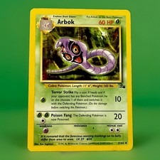 Arbok 31/62 Fossil Regular Nintendo 1995 1998 Wizards Pokémon Rare Vintage on eBay