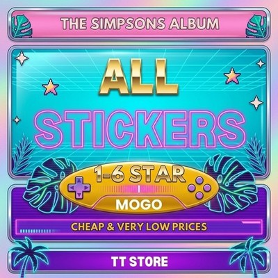 MOGO Digital Stickers Go 1 - 6 ALL STICKERS AVAILABLE For Monopoly Go