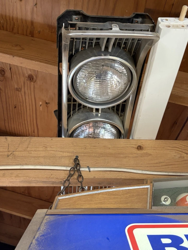 Rejilla Ford Galaxie 500 Police 70 personalizada OEM completa usada (G169SR) Foto 2 de 4