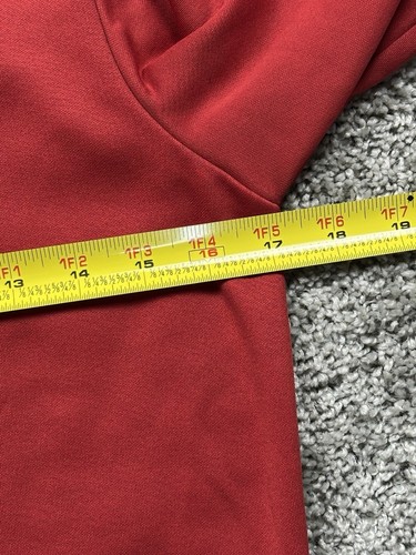 Jordan Felpa con Cappuccio Ragazzo Media 10-12 Anni Rossa Dri Fit Felpa Jump Uomo Pile - Foto 15 di 24