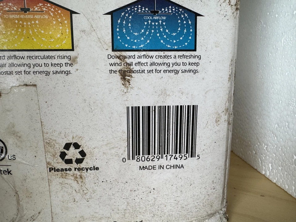 Litex UBW48BC4C1 Wakefield - 4 Blade Ceiling Fan with Light Kit - Brushed Chrome - Image 4 of 4