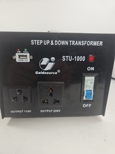 Goldsource STU 1000 Watt Step Up Down 110V 220V Voltage Converter Transformer 13