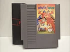North and South Nintendo NES +Dustcover Tested Authentic Excellent Cond