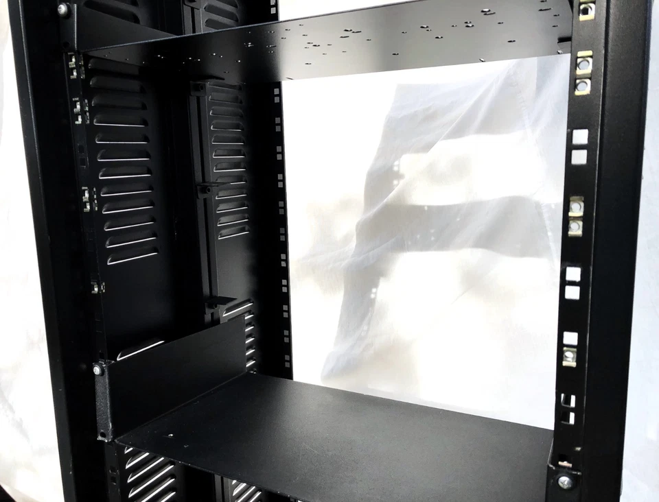 Millenium*Stahlrack SR-19, 24 HE Studiorack Tischrack Verstärker Regal Stahl - Bild 3 von 4