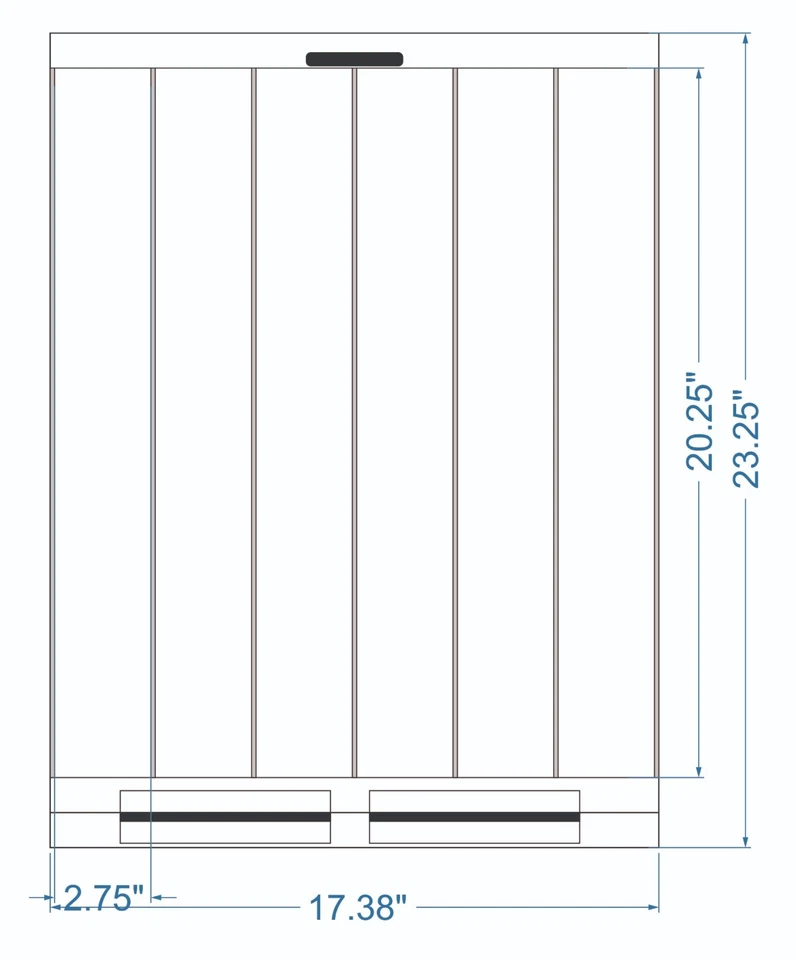 TCG Acrylic Trade show display case / table top card display case Custom made.  - Image 3 of 4