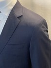 Canali Stripe Blazer SportCoat Mens 42L Wool Water Resistant 2-Button Blue/Black — photo 5