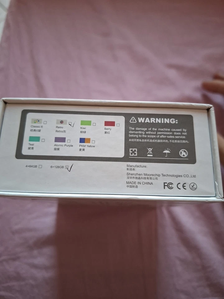 Retroid Pocket Classic Retrogame Console Portatile 6gb 128gb - Immagine 4 di 4