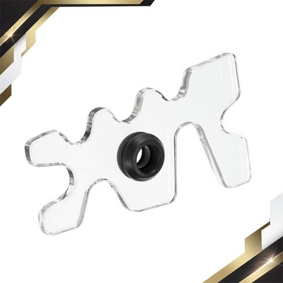 Billiard Bridge Head Acrylic Snooker Billiards Cue Stick Bridge Plug-In
