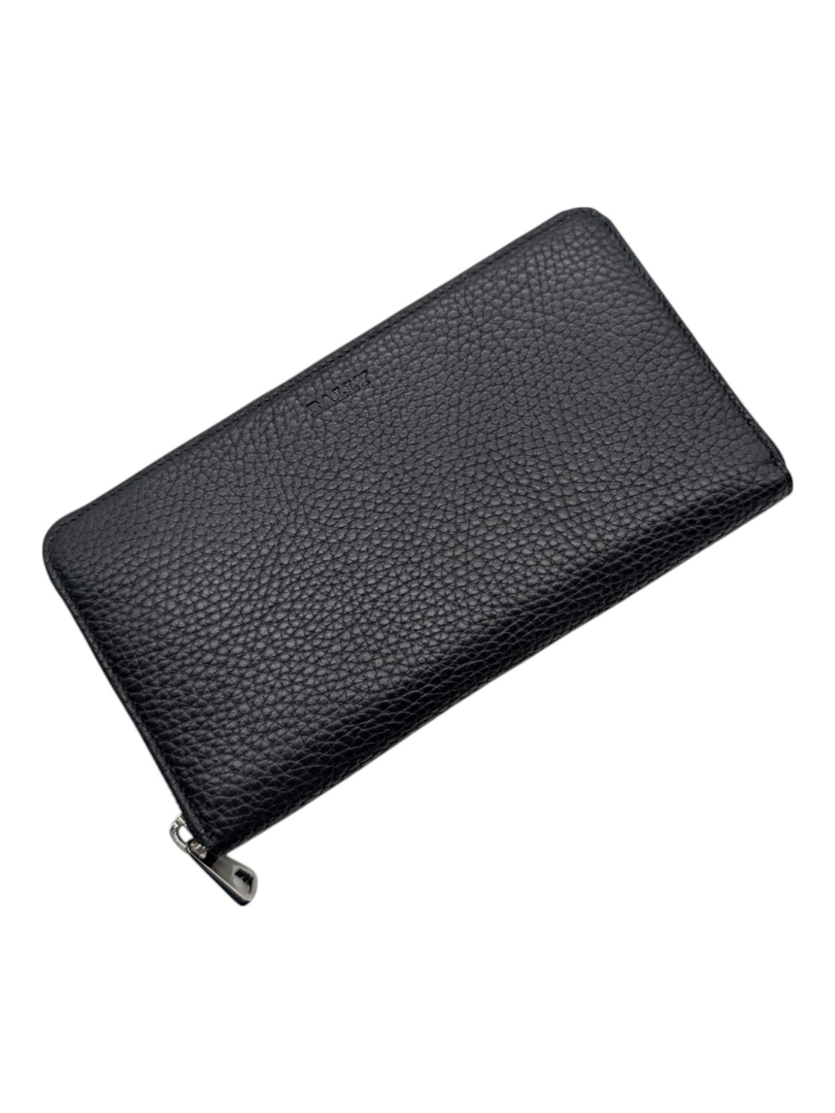 Bally Selen 6208224 Zip Around Black Calf Leather Wallet MSRP 620 63390₽