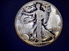 1935-D  Liberty Walking Half,  Circulated Ave, .3617 Oz Silver (US-8818)
