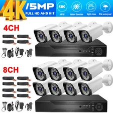 5MP Lite 4/8CH DVR 1080P Sistema De Camara De Seguridad CCTV Casa Al Aire Libre