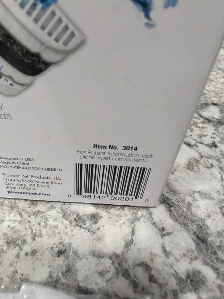 NUEVO PAQUETE DE 4 filtros de fuente de agua para mascotas Pioneer #3014 perro/gato + 1 individual Foto 4 de 4