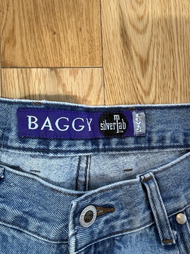 Levi's Silver Tab Baggy Jeans Vintage Blue 34x33 90s Skate Grunge Excellent by Levi's, $49.99 - Photo 2