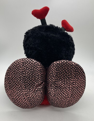 Russ Berrie Buzzie Ladybug Teddy Bear Love Bug Plush Stuffed Animal Soft Toy 10” - Picture 4 of 9