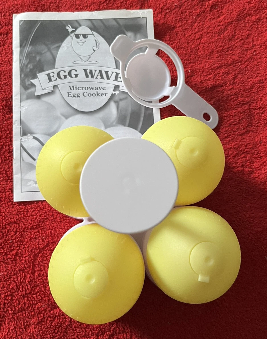New EGG WAVE Microwave Egg Cooker with Caddy and egg Separator w/ Book included
Opens in a new windo