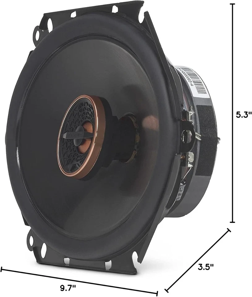 Infinity KAPPA 86CFX 360 Watt 6"x 8" Kappa Series 2-Way Coaxial Car Speakers NEW - Image 2 of 4