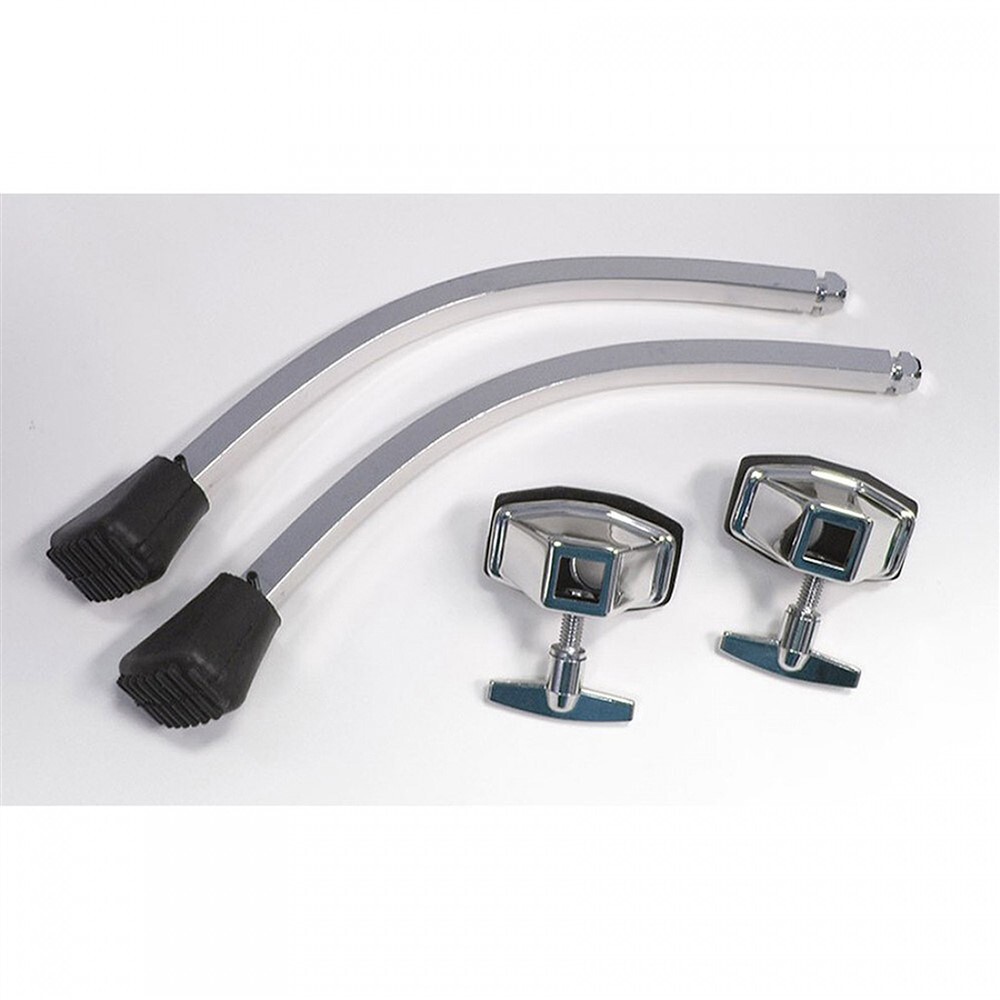 NEW - Ludwig Classic Curved Disappearing Bass Drum Spurs