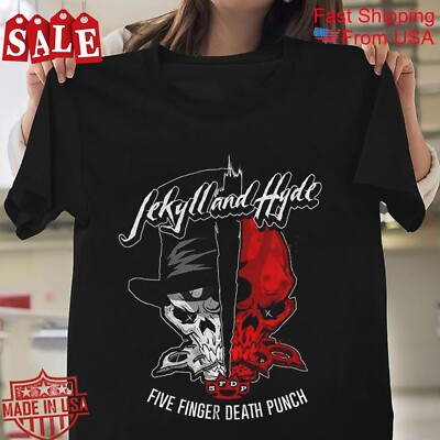 Five Finger Death Punch Jekyll and Hyde Cotton Unisex All Size Shirt