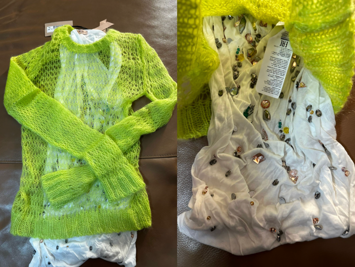 Mens Dsquared Dsquared Pullover Neon GrÃ¼n No21 Pullover