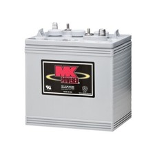 Mk Battery 6 Volt 180 Ah Deep Cycle Sealed Gel Cell Battery, 8ggc2