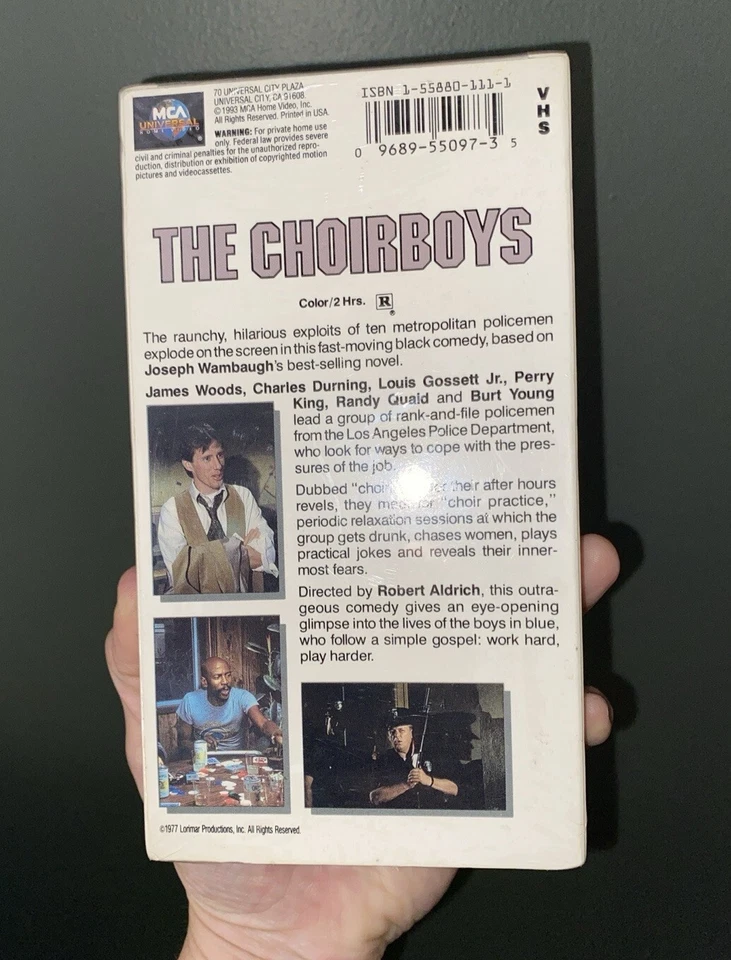 The Choirboys VHS 1977 - MCA - LORIMAR - 55097 Brand New Grade Ready OOP HTF - Image 4 of 4