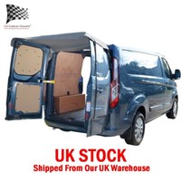 Ford Transit Custom Hintere SchiebetüR Markisenabdeckung (2013 Und Neu) Grau 514