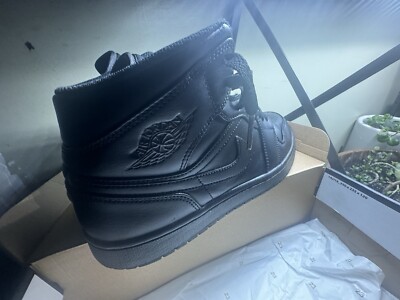 Size 11 - Air Jordan 1 Retro OG High Triple Black for sale online