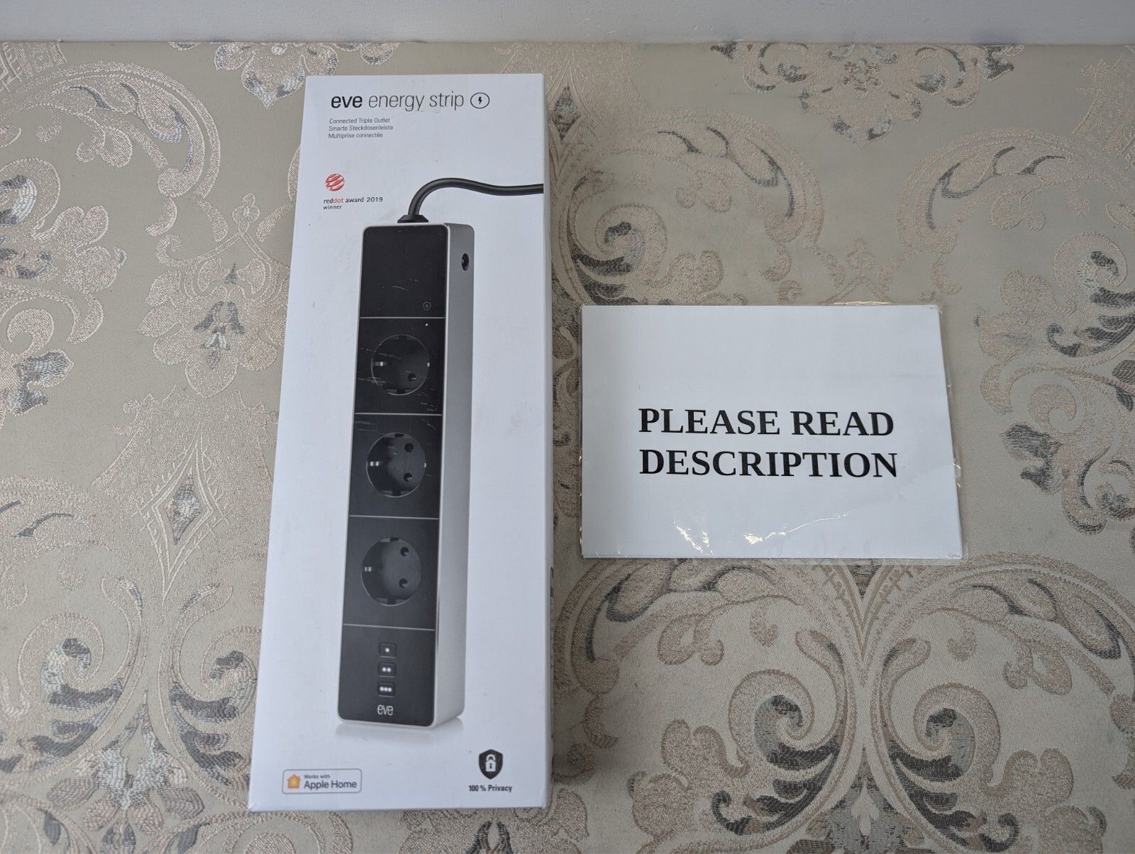 Eve Energy Strip - Connected power strip with consumption meter, lightn (READ)