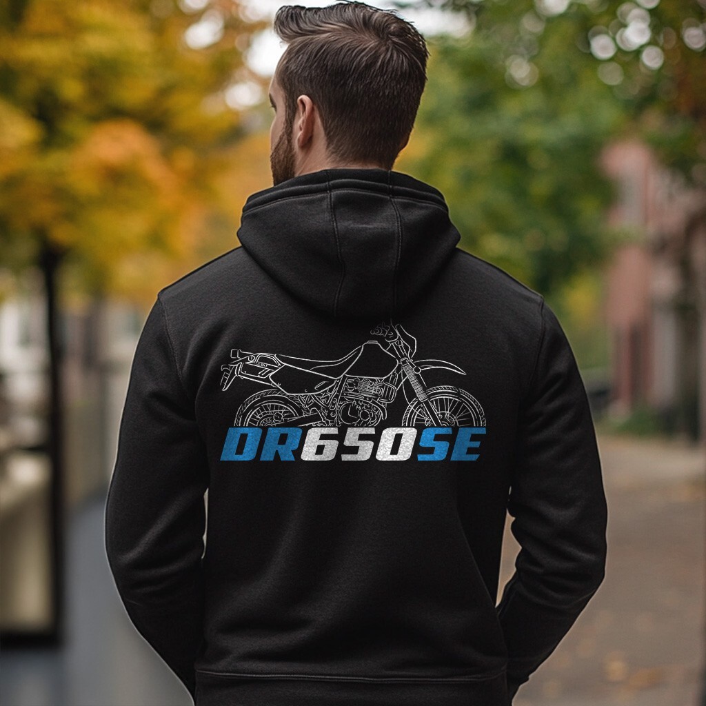 Suzuki DR650 - Motorcycle Hoodie Pullover for Riders | eBay