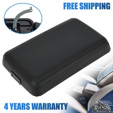 Center Console Lid Armrest Cover Base Black For Chevrolet Camaro 1982-1992