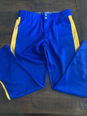BSN Sports Baseball Pants Men's Blue/Gold New without Tags large