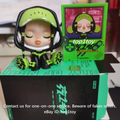 POP MART x SKULLPANDA City of Night Traveller Mini Figure | eBay