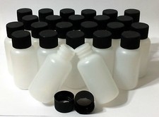 1 oz 30 ml Plastic Bottles w/ Screw Top, Travel, Soap, Lots of 6, 12, 18, 24