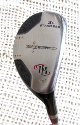 Excalibur VFS 19* Degree 3 Hybrid 38.5'' RIGHT-HANDED ~ Regular Flex Steel Shaft