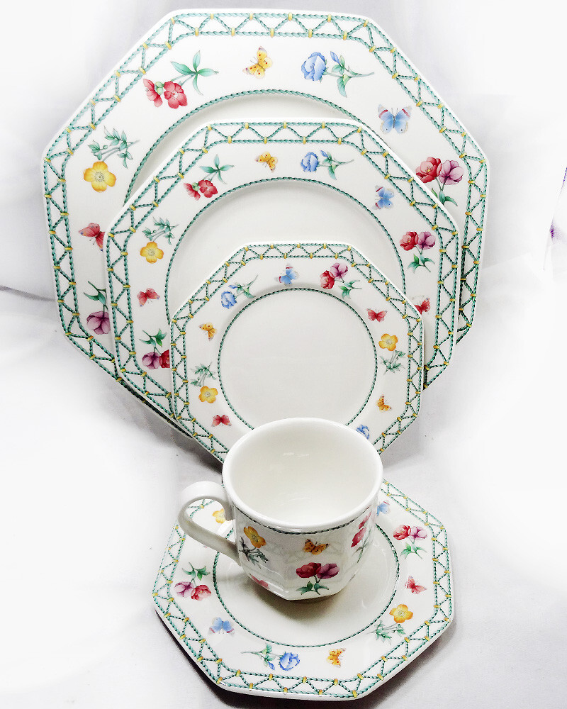 CASA VERDE by Villeroy & Boch 5 Piece Place Setting NEW NEVER USED