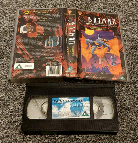 BATMAN THE ANIMATED SERIES VOLUME 2 ON LEATHER WINGS PAL VHS VIDEO KIDS  CHILDREN | eBay