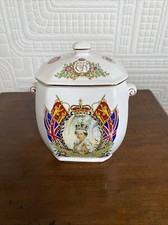 Ringtons Queen Elizabeth II Golden Jubilee Tea Caddy By Wade Ceramics