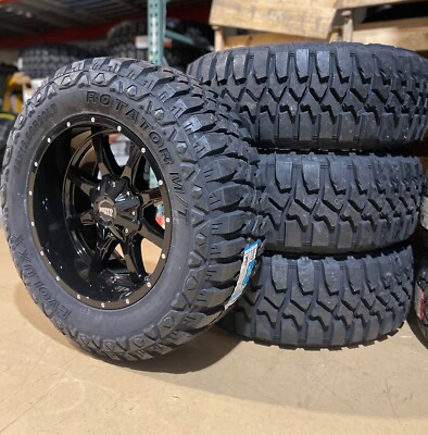4 20x10 Moto Metal MO970 Black Wheels 35